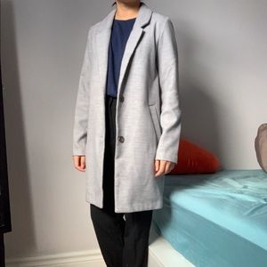 Long grey coat